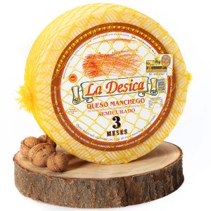Semicured Cheese with D.O. La Desica